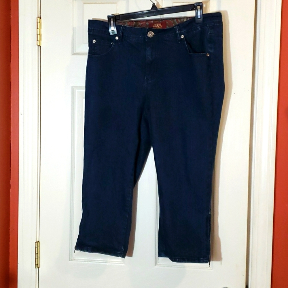 One 5 One fancy Capri Jeans